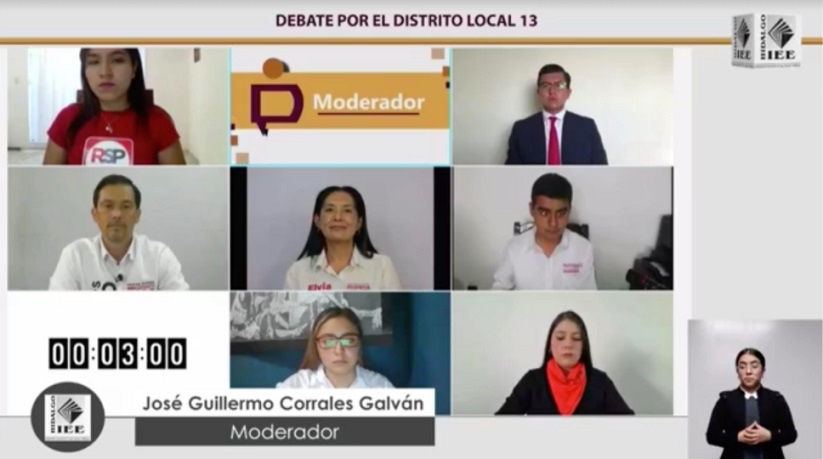 Ieeh Realiza Debate Por La Diputaci N Local Del Distrito Pachuca De Soto Newshidalgo