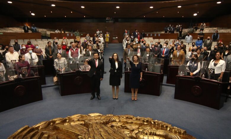 Rinden Protesta Magistradas Y Magistrado Ante El Poder Legislativo ...